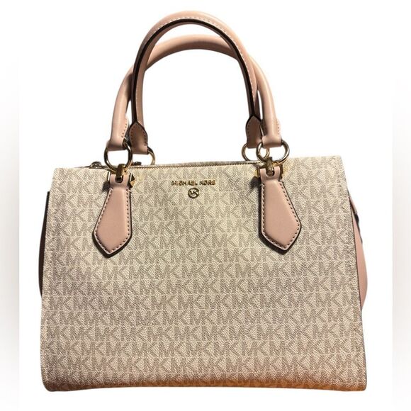 MICHAEL Michael Kors Marilyn Blush Medium Satchel - Picture 6 of 11